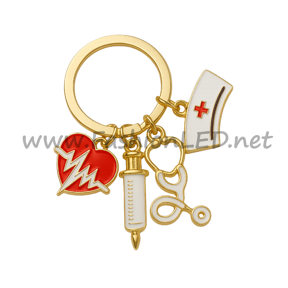 Llavero Esmaltado - CHARMS Enfermera
