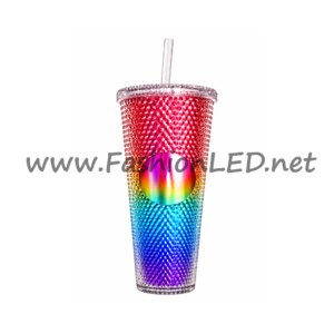 Vaso Texturizado Multicolor - 1 Litro