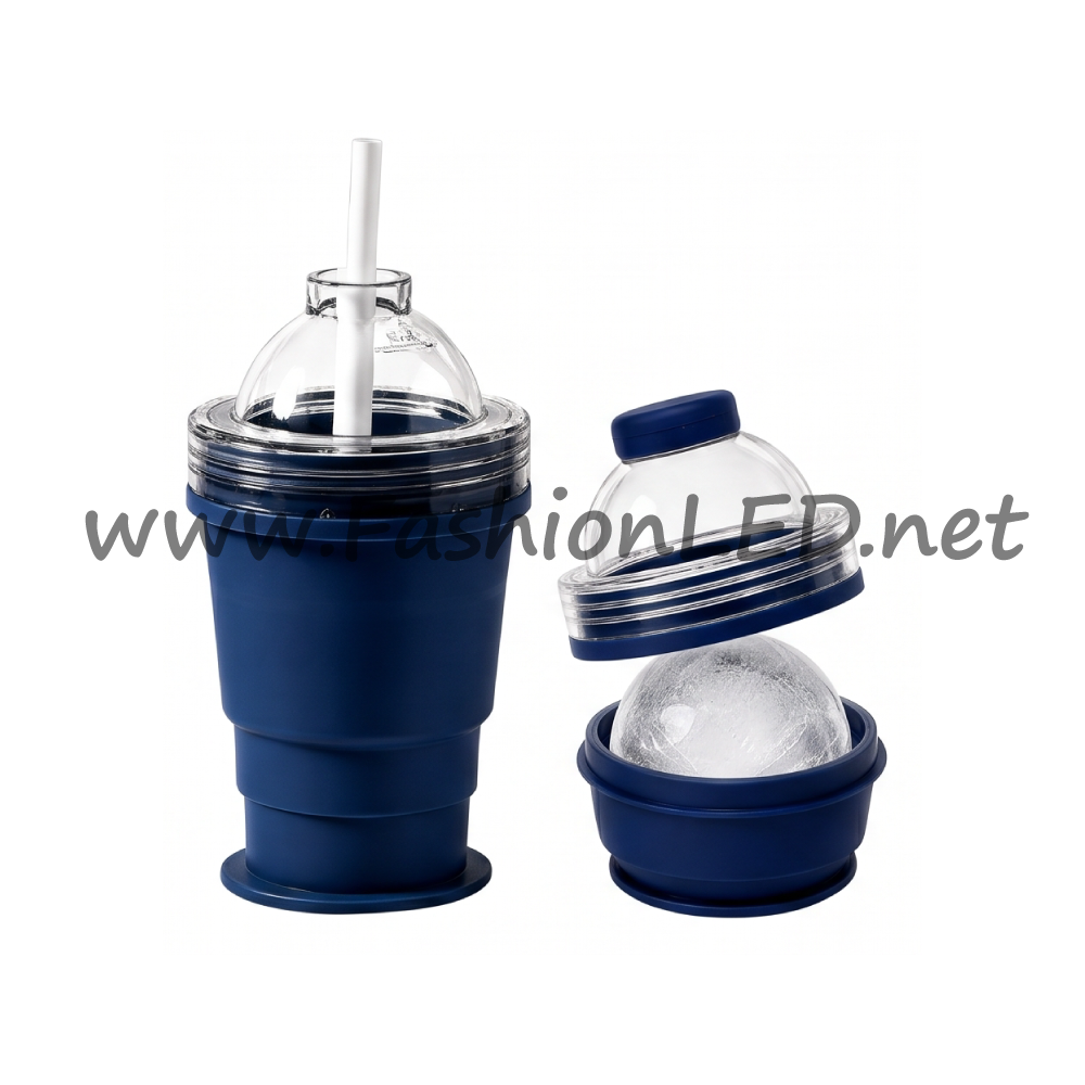 Vaso Portátil Plegable de Silicona